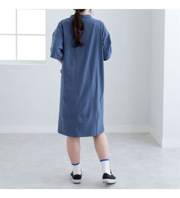 BELLUNA（ベルーナ）の「＜ｓｏｒａｆｕｋｕ＞はっ水加工ポケット使いワンピース（その他ワンピース）」｜詳細画像