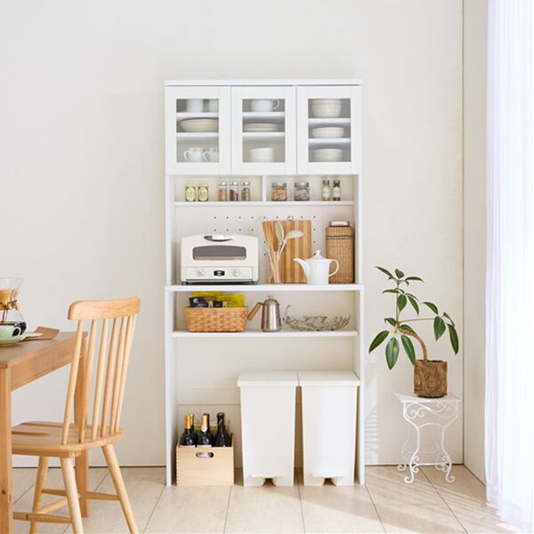 riri ページ おしゃれなキッチンボード＜食器棚・キッチン収納・家電収納