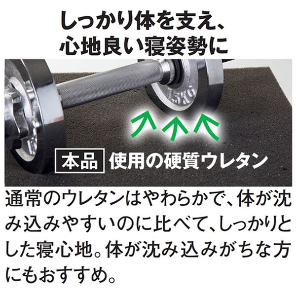 「組立簡単　寝心地が選べる手動ベッド（ベッド）」｜詳細画像
