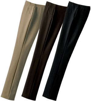 ルフラン（ルフラン）の「【３本組】冬仕様ぴったりサイズがうれしいパンツ（フルレングスパンツ）」｜3本組