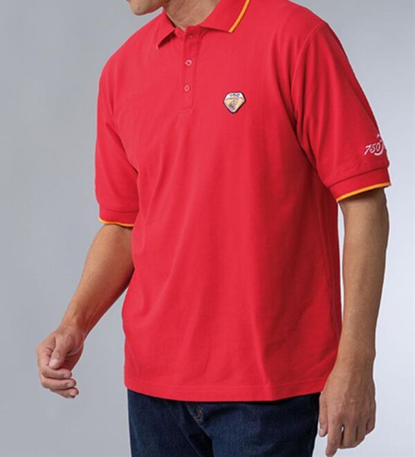 「＜ＨＯＮＤＡ＞ドライ鹿の子ポロシャツ（メンズポロシャツ）」｜詳細画像