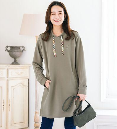 ルフラン（ルフラン）の「＜ＡＰ＞チェックが決め手のジャカードプルオーバー（カットソー）」