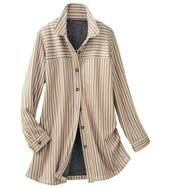 ルフラン（ルフラン）の「【３色組】こっそりぽかぽか裏シャギーオーバーシャツ（シャツ）」｜詳細画像