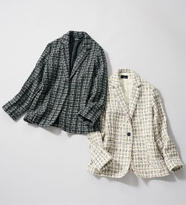 RANAN（ラナン）の「ツイードジャケット（テーラードジャケット）」｜詳細画像