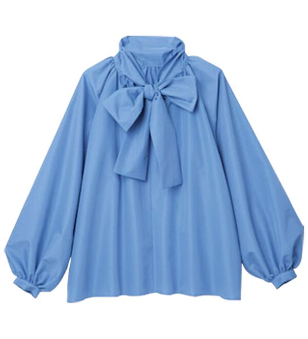 RANAN（ラナン）の「ボリュームボウタイブラウス（ブラウス）」｜詳細画像