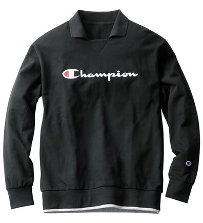 「＜チャンピオン＞衿デザイントレーナー（メンズトレーナー）」