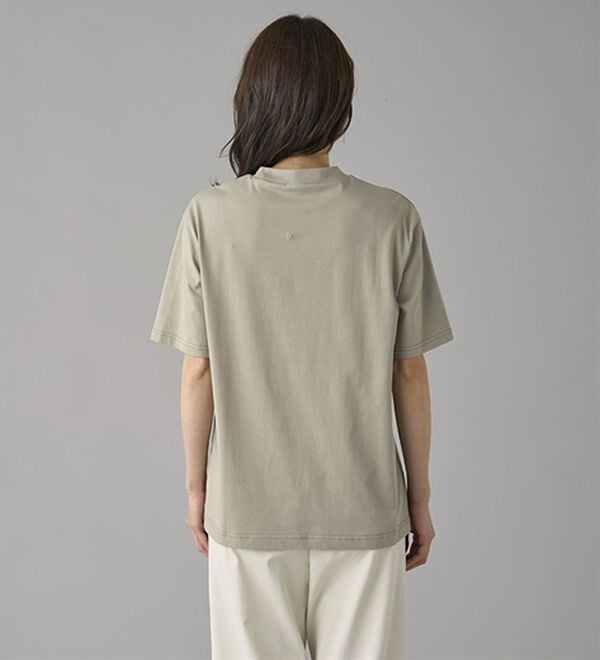 BELLUNA（ベルーナ）の「【選べる袖丈】＜エアリーアイスコットン＞オーバーサイズＴシャツ（カットソー）」｜詳細画像