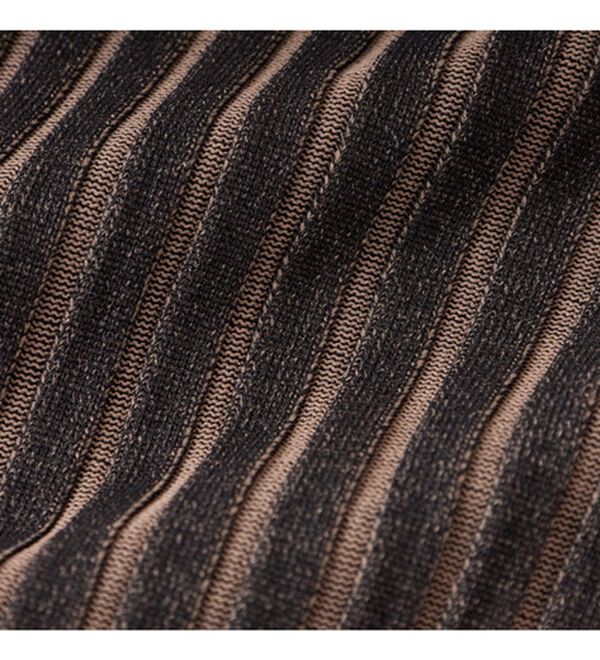 GeeRA（ジーラ）の「配色リブハイネックニット（ニット・セーター）」｜詳細画像