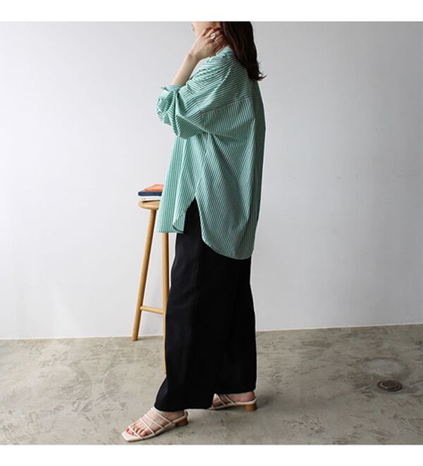 GeeRA（ジーラ）の「アソート柄オーバーサイズシャツ（シャツ）」｜詳細画像