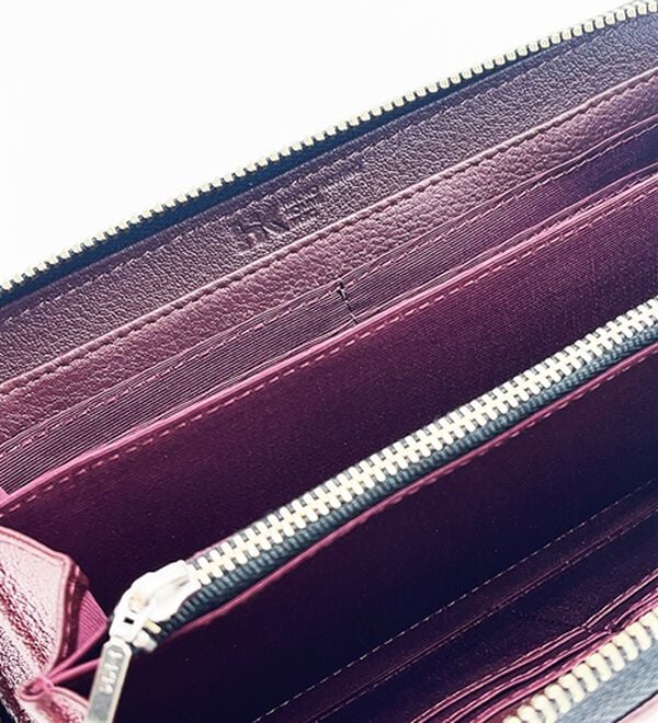 「＜ヒロココシノ・オム・ベーシック＞ソフトレザーラウンド長財布（メンズ財布・パスケース）」｜詳細画像