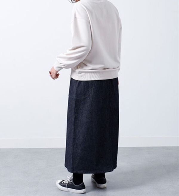 BELLUNA（ベルーナ）の「＜ｓｏｒａｆｕｋｕ＞裏トリコット起毛素材スカート（ロングスカート）」｜詳細画像