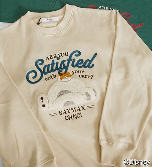 BELLUNA（ベルーナ）の「＜Ｄｉｓｎｅｙ＞【ベイマックス】さがら刺しゅう裏毛トレーナー（カットソー）」｜詳細画像
