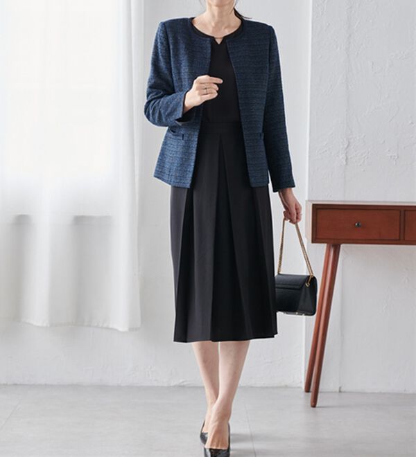 RANAN（ラナン）の「【４点セット】洗える！選べるボトムスーツセット（パンツスーツ）」｜詳細画像