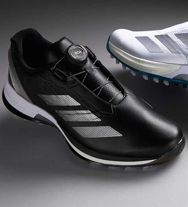 「＜アディダス＞アディゼロゼットジーローボア（メンズウォーキングシューズ）」｜ブラック