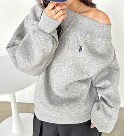RANAN（ラナン）の「＜U.S.POLO ASSN.＞ワンショルスウェット（トレーナー・スウェット）」