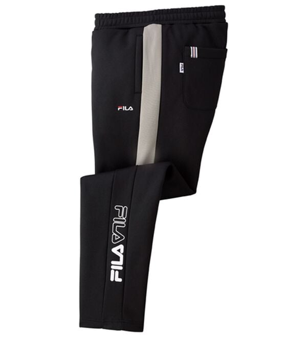 「【３本組】＜フィラ＞暖か裏フリースジャージパンツ（メンズフルレングスパンツ）」｜詳細画像