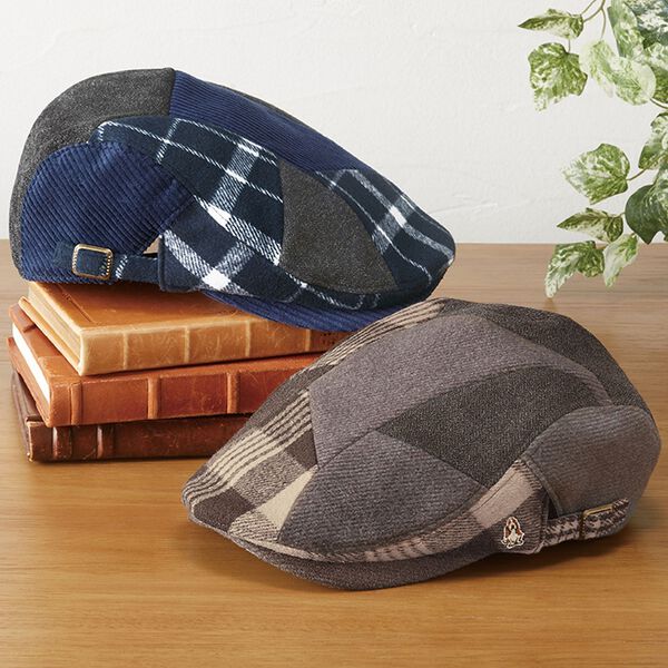 「＜ハッシュパピー＞ふんわり高見えハンチング（メンズ帽子）」｜詳細画像