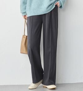 Viola e Viola（ヴィオラ エ ヴィオラ）の「毛布のような温かさ　楽ぽか裏ファーストレートパンツ（フルレングスパンツ）」