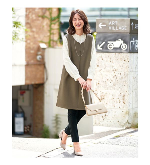 BELLUNA（ベルーナ）の「コーデ済み！お洒落ジャンパースカート（ジャンパースカート）」｜詳細画像