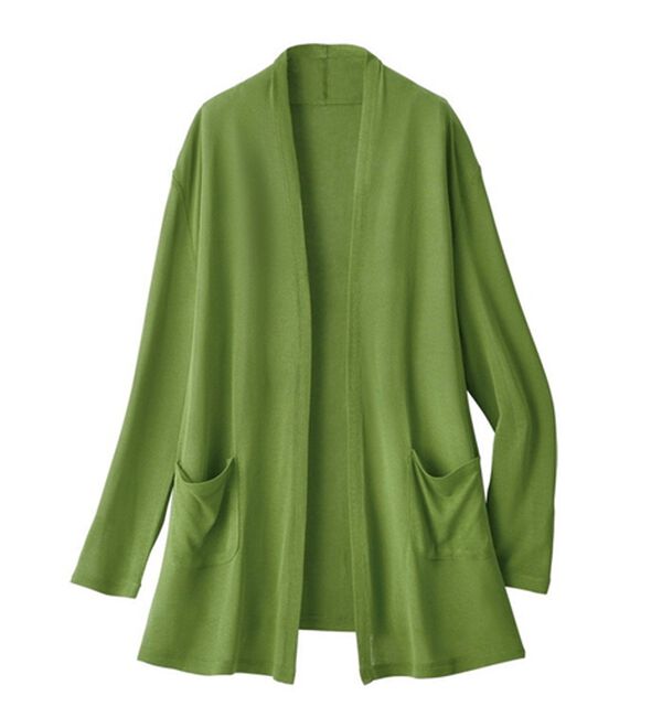 ルフラン（ルフラン）の「軽くてヒンヤリ！長め丈カーディガン（その他カーディガン）」｜詳細画像