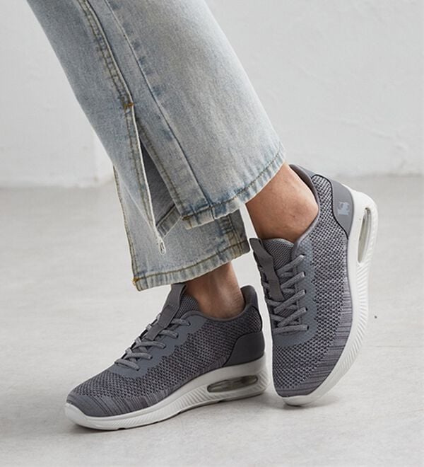 ルフラン（ルフラン）の「＜ラシーナコンフォート＞立ったまま履ける４Ｅエアソールニットスニーカー（スニーカー）」｜詳細画像