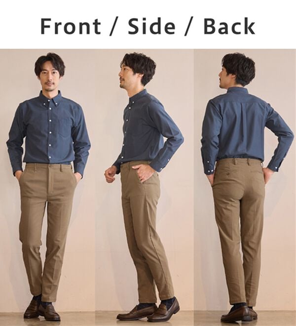 REMEN'S（リメンズ）の「しっかり裏起毛あったかパンツ（メンズフルレングスパンツ）」｜詳細画像