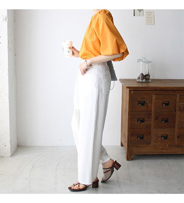 GeeRA（ジーラ）の「パフスリーブギャザーブラウス（ブラウス）」｜詳細画像