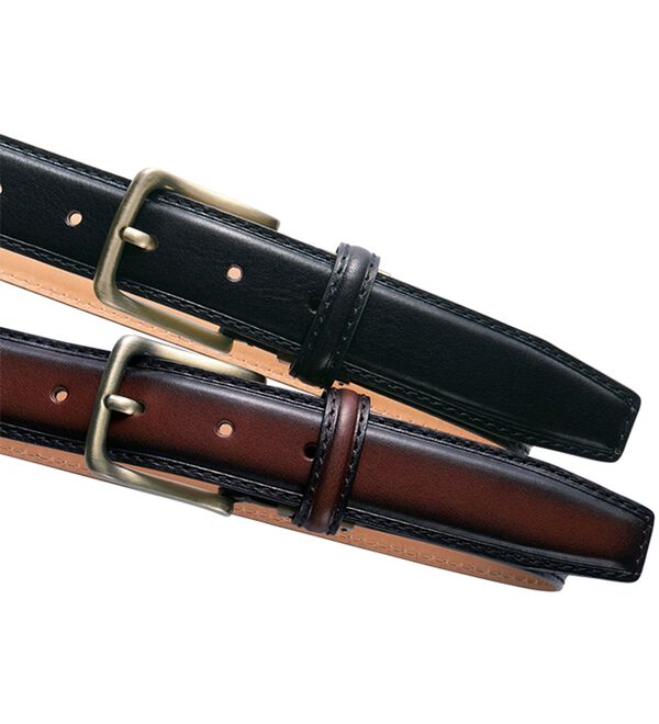 「＜イルフォローチェ＞イタリアンレザーベルト（メンズベルト）」｜詳細画像