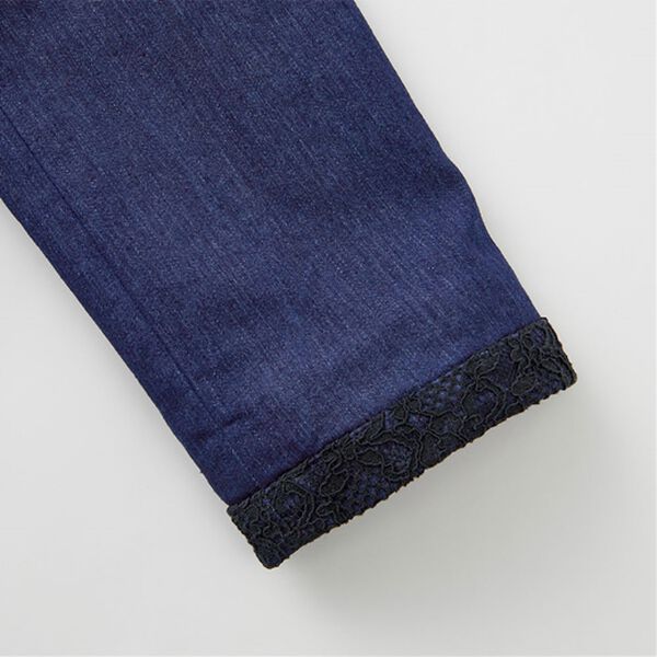 ノーカラーデニムジャケット - ベルーナ【公式】