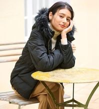 RANAN（ラナン）の「リアルファー付ダウンショートコート（ショートコート）」