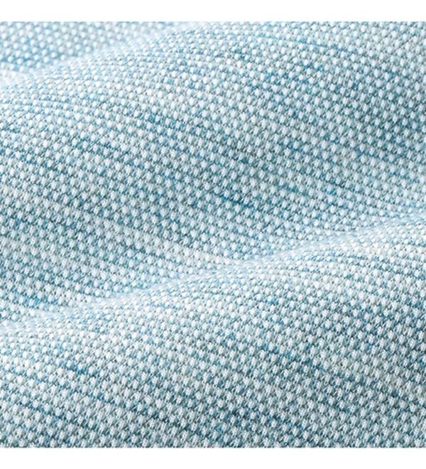 「＜コムルヴァン・オム＞大人のメランジ鹿の子ポロシャツ（メンズポロシャツ）」｜詳細画像