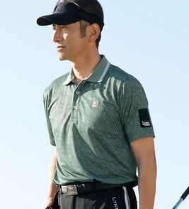 「＜リンクススポーツ＞風通すドライポロシャツ（メンズポロシャツ）」