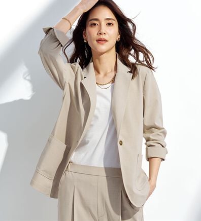 BELLUNA（ベルーナ）の「＜爽楽＞ストレッチジャケット（その他ジャケット）」