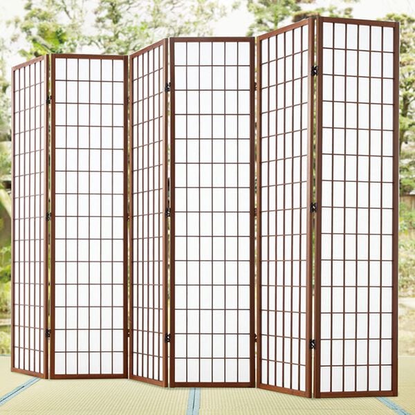 「障子デザイン間仕切りスクリーン（その他日用品）」｜詳細画像