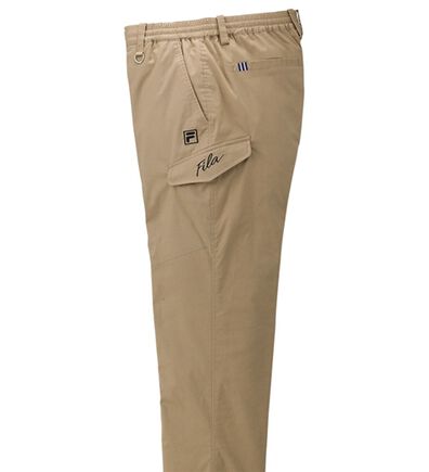 「＜フィラ＞裏フリースすっきりカーゴパンツ（メンズフルレングスパンツ）」