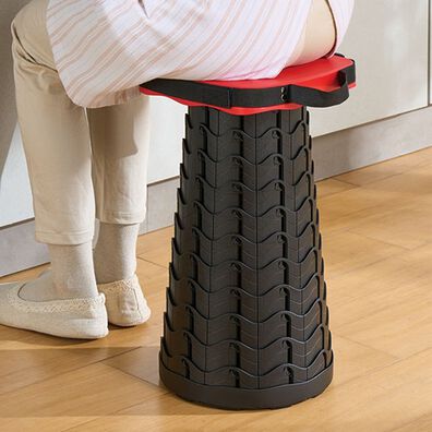 「便利な伸縮スツール（椅子・チェア・スツール）」