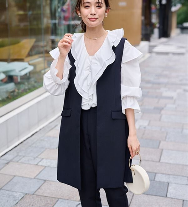 RANAN（ラナン）の「＜２点セット＞ロングジレセットアップ（その他スーツ）」｜詳細画像