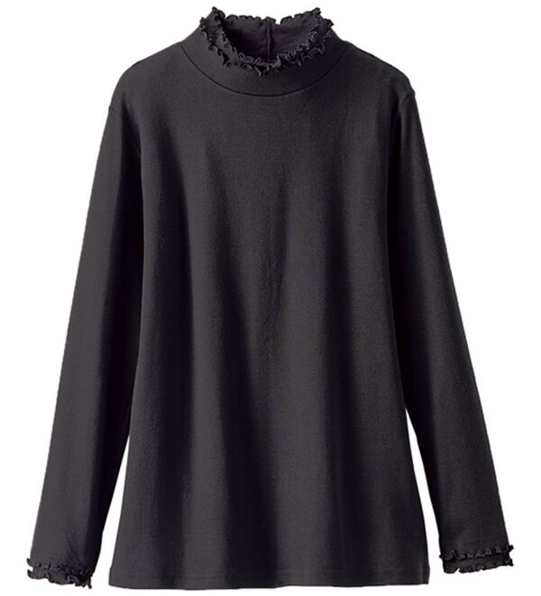 BELLUNA（ベルーナ）の「重ね着風フリル衿プルオーバー（カットソー）」｜詳細画像