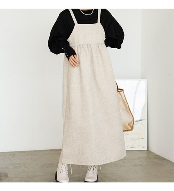 GeeRA（ジーラ）の「ツイードキャミワンピース（その他ワンピース）」｜詳細画像