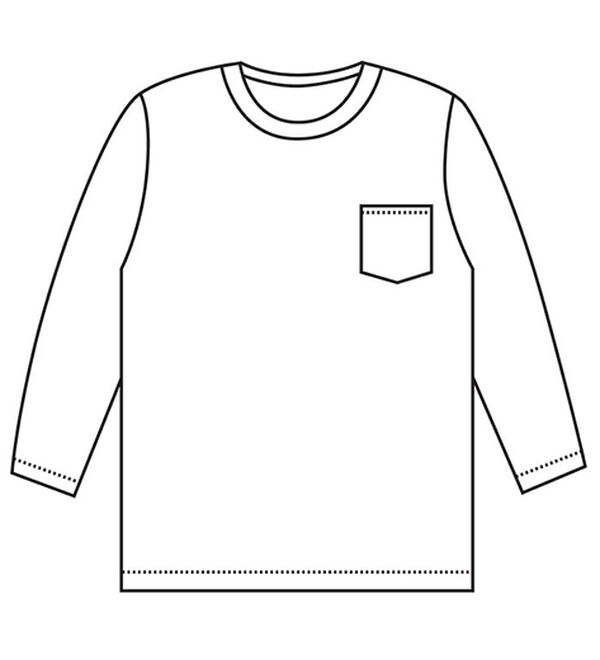 「【男女兼用】綿混ポケット付きＴシャツ（メンズシャツ）」｜詳細画像