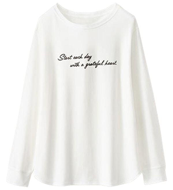 BELLUNA（ベルーナ）の「カーディガン＆ロゴＴセット（アンサンブル）」｜詳細画像