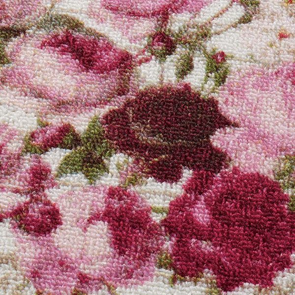 「バラ柄玄関マット（玄関マット）」｜詳細画像