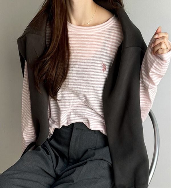 GeeRA（ジーラ）の「【Ｕ．Ｓ．ＰＯＬＯ　ＡＳＳＮ．】スラブシアーロンＴ（Tシャツ）」｜詳細画像