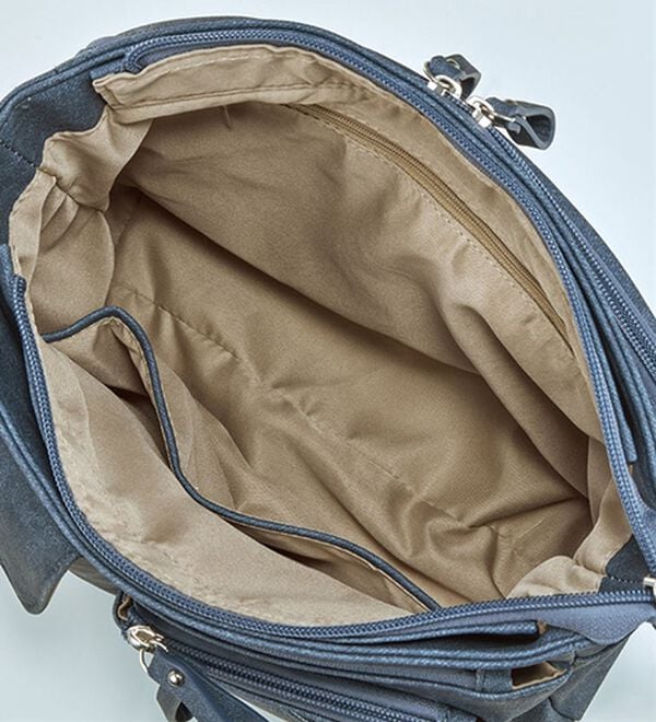 BELLUNA（ベルーナ）の「デニム調多ポケットショルダー（ショルダーバッグ）」｜詳細画像