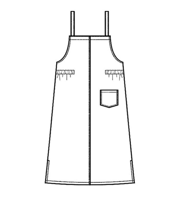 BELLUNA（ベルーナ）の「大人のデニム素材サロペット（ジャンパースカート）」｜詳細画像