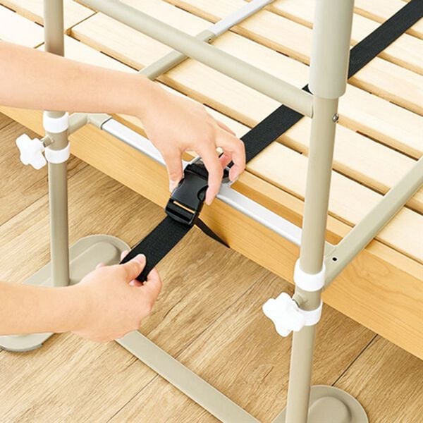 「起き上がり・立ち上がりがラクなベッドガード（ベッドまわり用品）」｜詳細画像