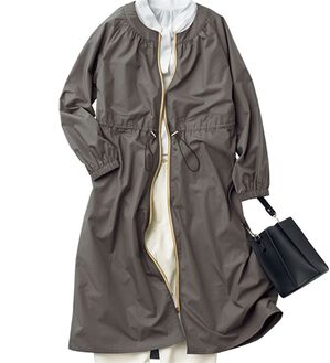 BELLUNA（ベルーナ）の「着るだけでおしゃれに決まる優秀ワンピース（その他ワンピース）」｜チャコール