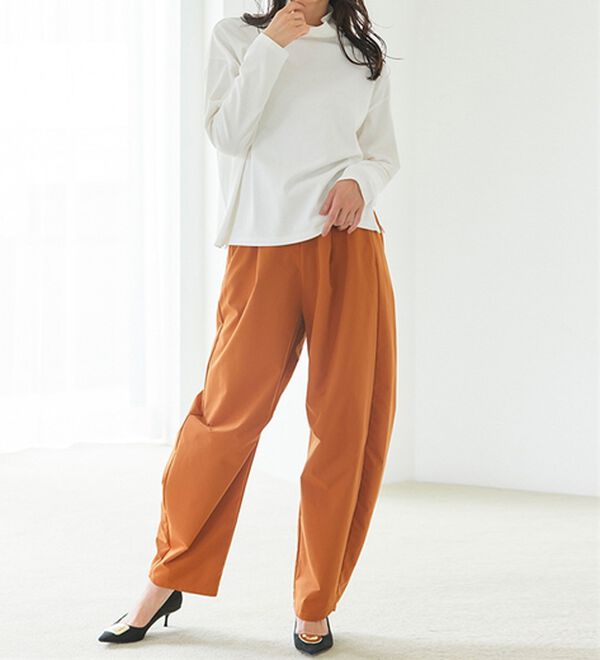 RANAN（ラナン）の「＜ＢＣ＞綿１００％&times;吸湿発熱！あったかタートルネック（カットソー）」｜詳細画像