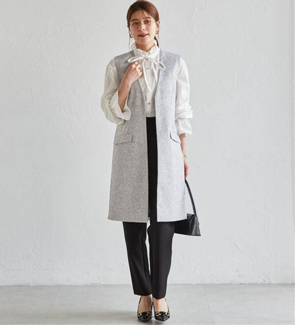 RANAN（ラナン）の「＜２点セット＞ロングジレセットアップ（その他スーツ）」｜詳細画像