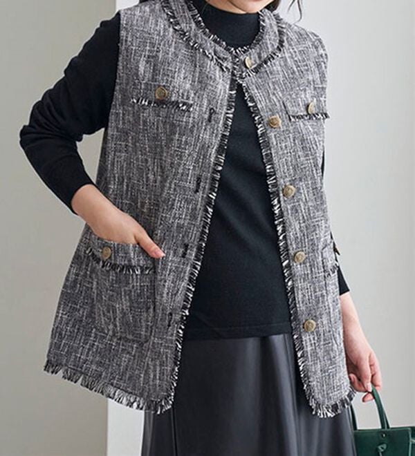 BELLUNA（ベルーナ）の「洗える！メリノウール１００％ハイネックセーター（ニット・セーター）」｜詳細画像